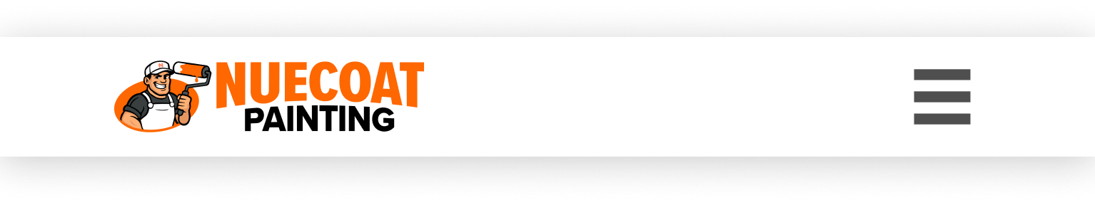 NueCoat Painting header with logo and navigation